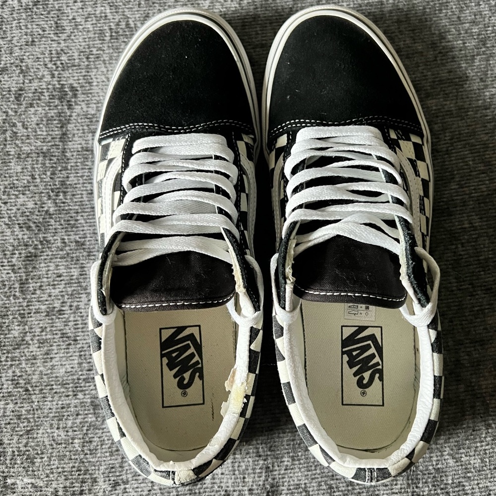 Checker board vans
